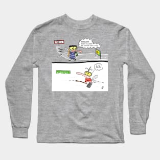 Snow in Paris Long Sleeve T-Shirt